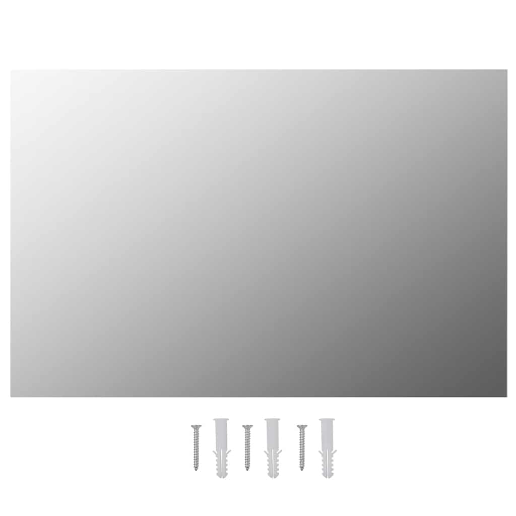 Wandspiegel 40 x 40 cm Quadratisch Glas