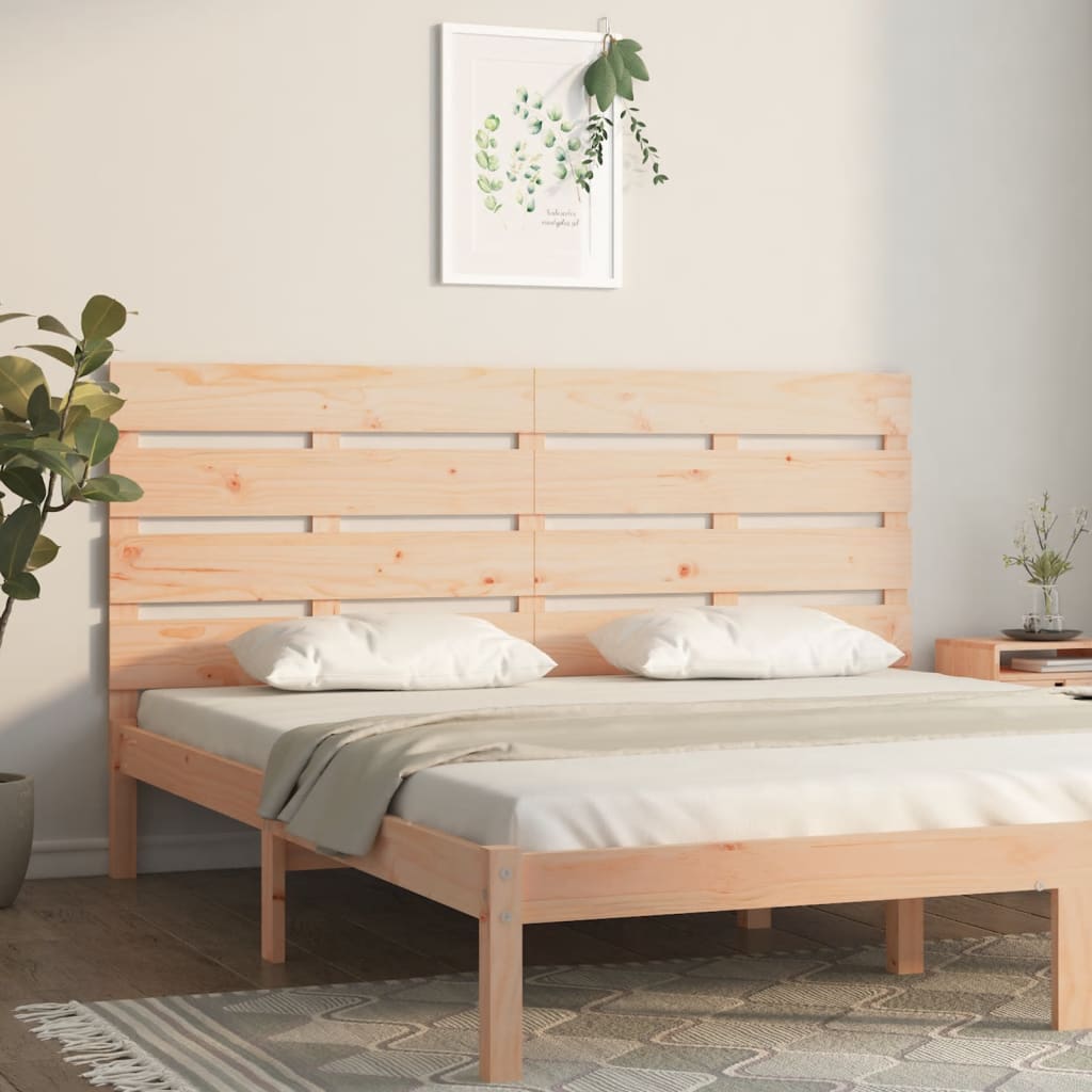 Kopfteil 90x3x80 cm Massivholz Kiefer