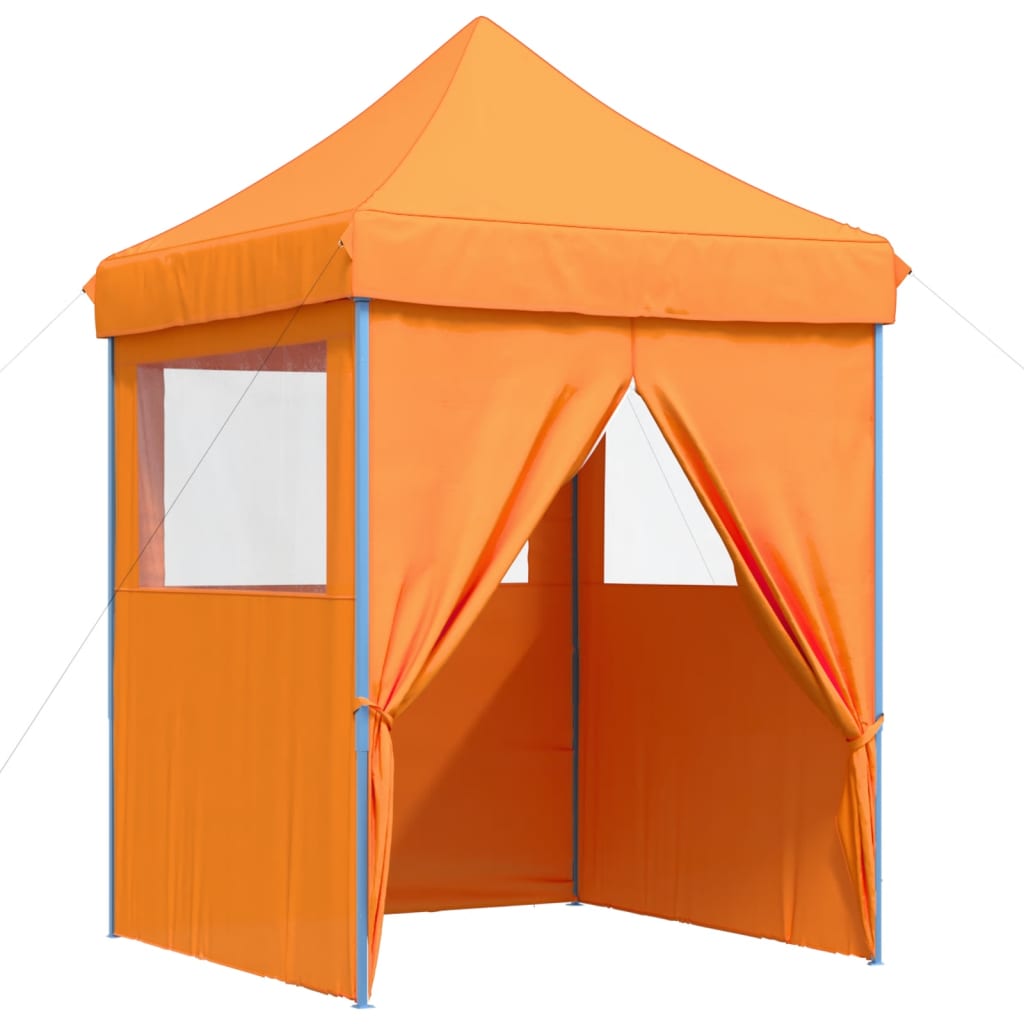 Partyzelt Faltbar Pop-Up Schwarz 200x200x306 cm