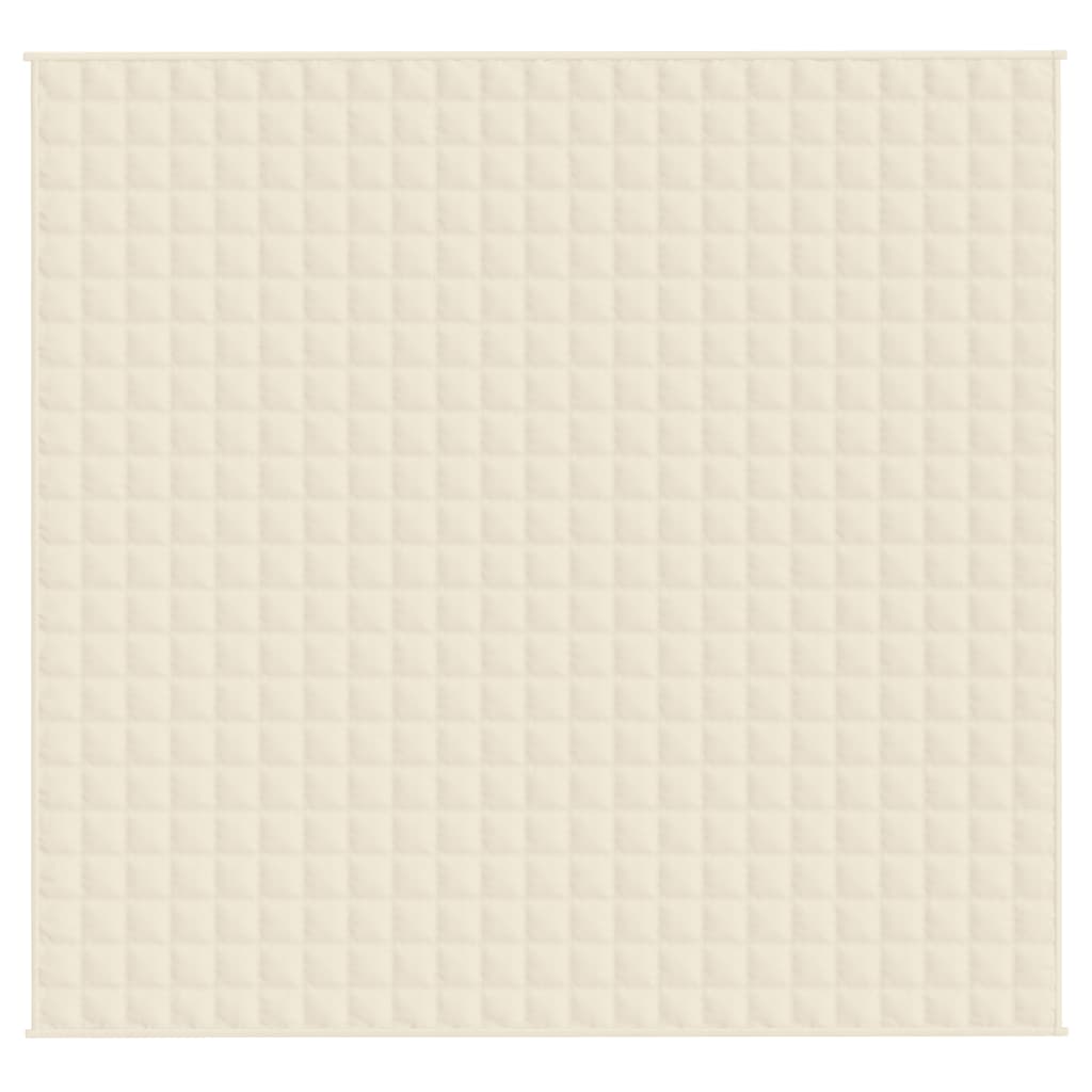 Gewichtsdecke Grau 122x183 cm 5 kg Stoff
