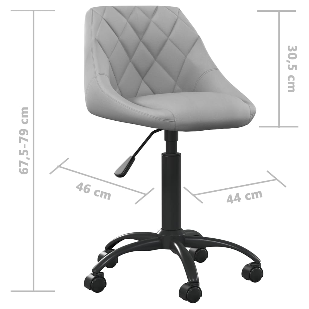 Esszimmerstuhl Creme Samt