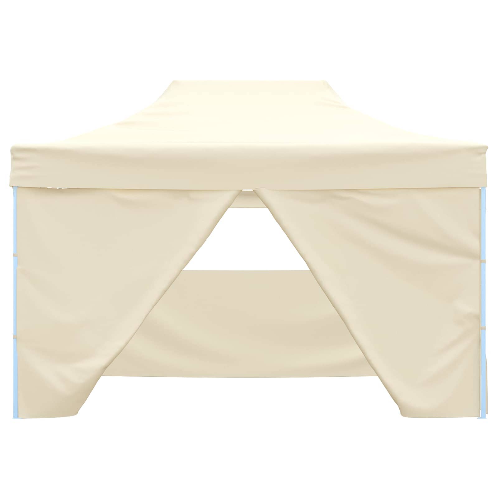 Partyzelt Faltbar Pop-Up Beige 410x279x315 cm