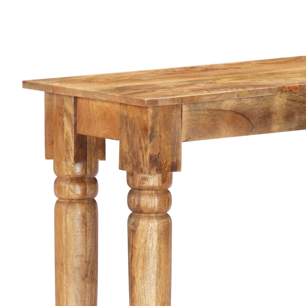 Beistelltisch 43×43×40 cm Massivholz Mango