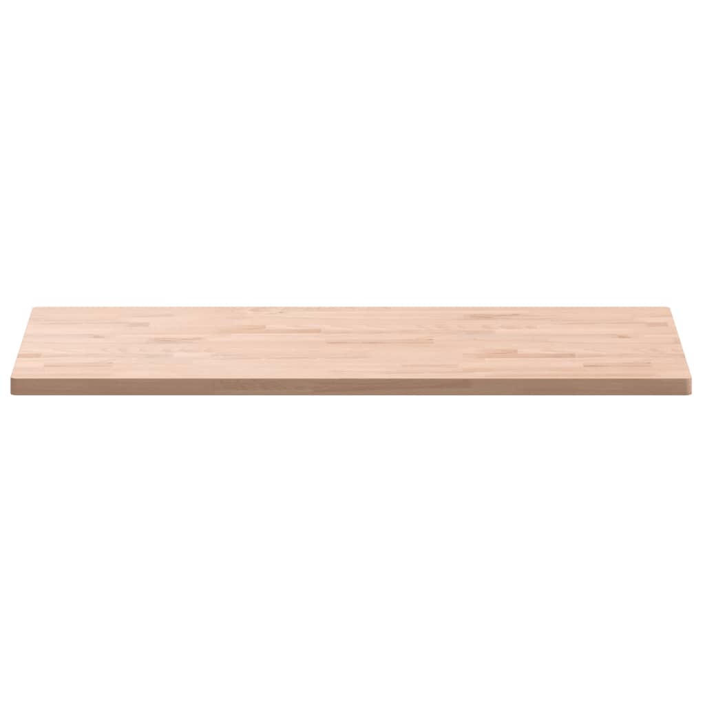 Tischplatte 80x40x1,5 cm Rechteckig Massivholz Buche