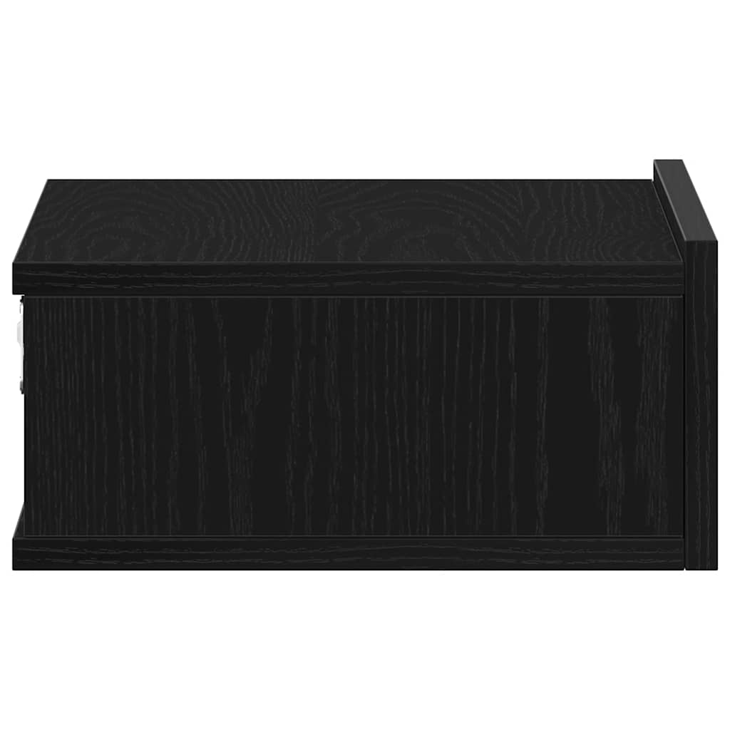 Hängender Nachttisch Weiß 40x30x15 cm Holzwerkstoff