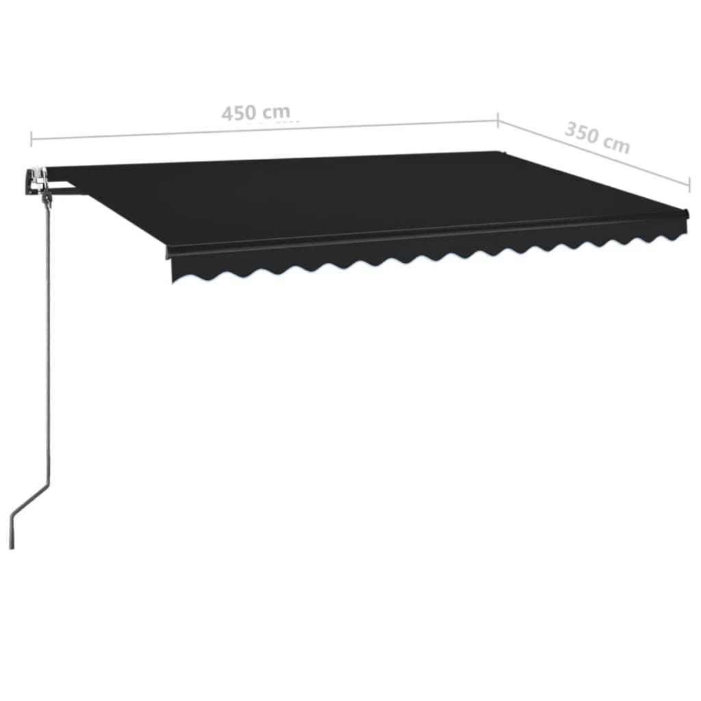 Markise Automatisch Einziehbar 350x250 cm Creme