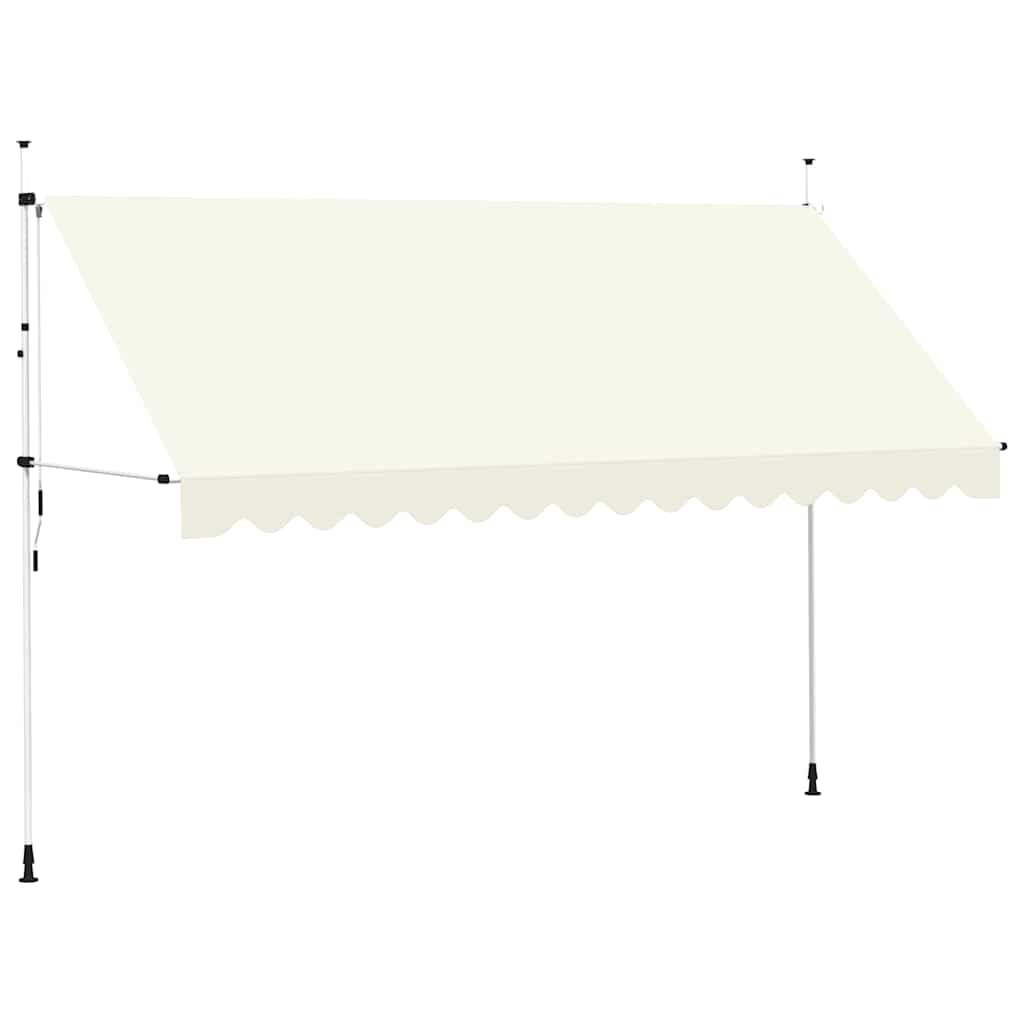 Einziehbare Markise Handbetrieben 150 cm Anthrazit
