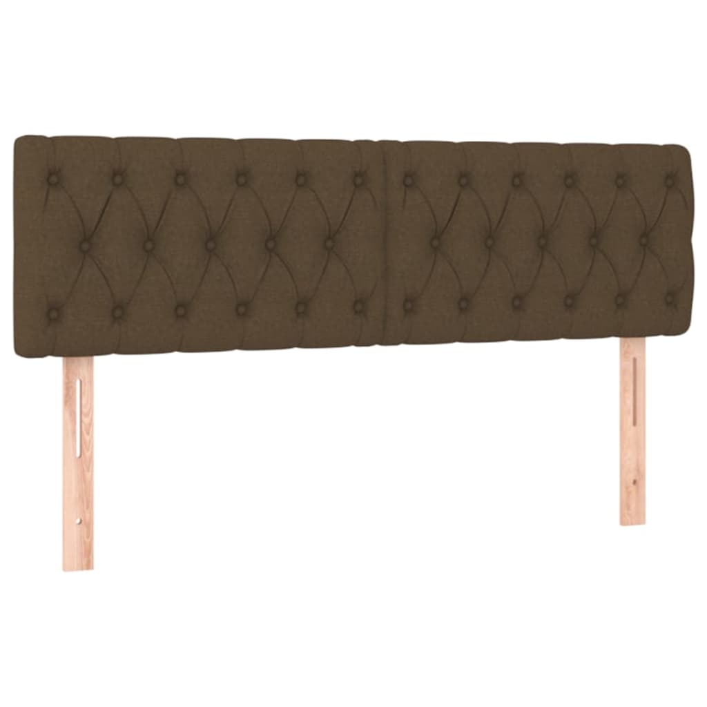 Kopfteil Hellgrau 80x7x118/128 cm Stoff