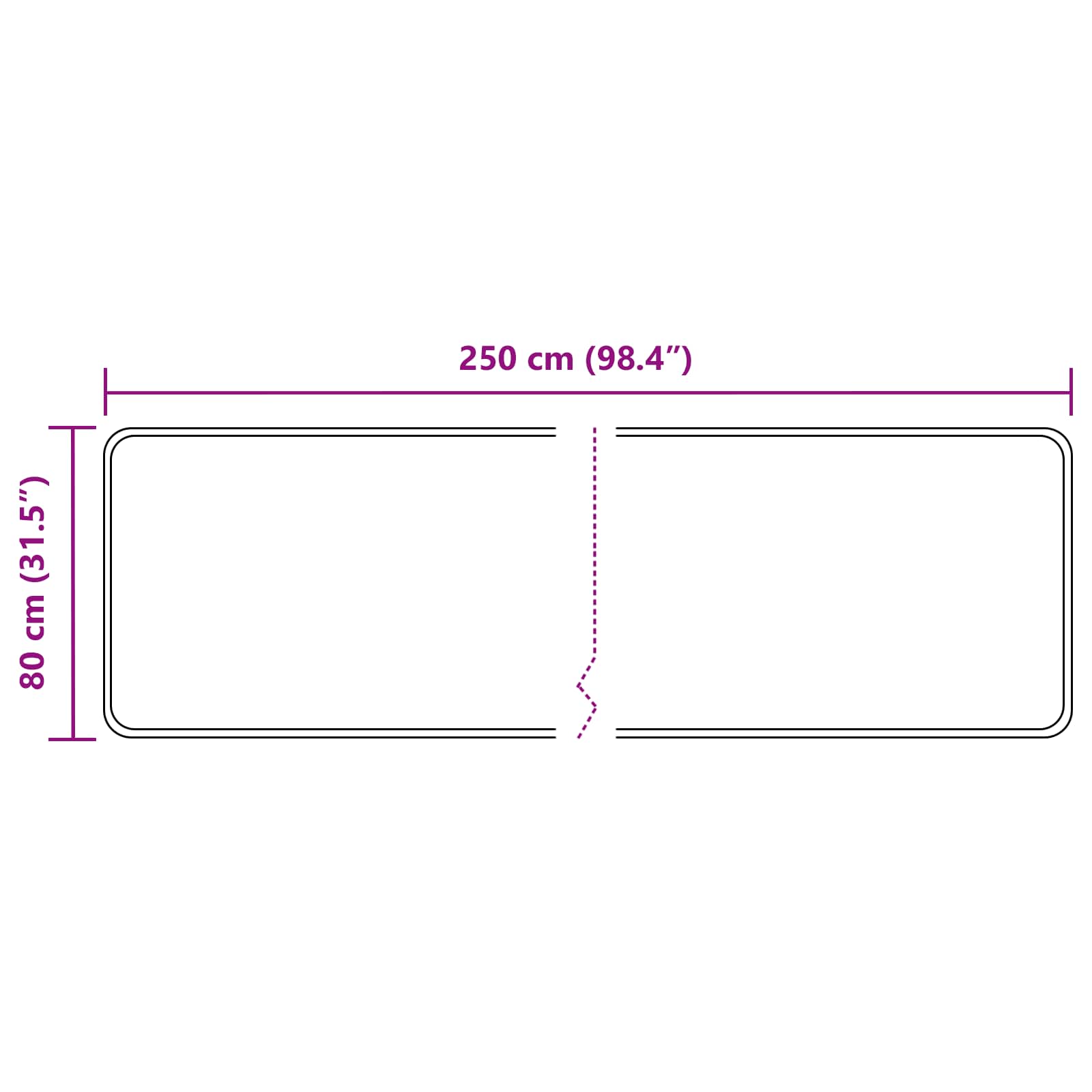 Teppich Waschbar Mehrfarbig 160x230 cm