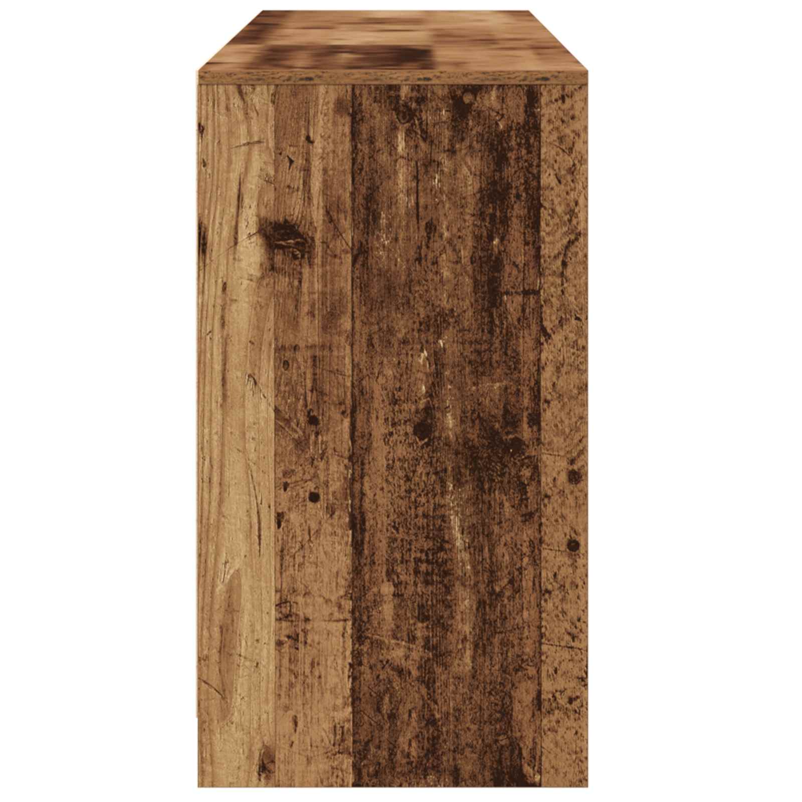 3-tlg. Sideboard Weiß Holzwerkstoff
