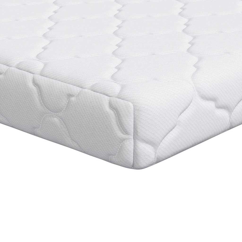 Matratze Weiß 60 x 120 cm Jacquard-Stoff