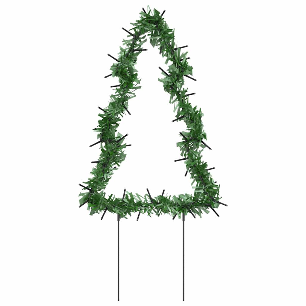 Weihnachtsbaum mit Erdspießen und 115 LEDs 90 cm