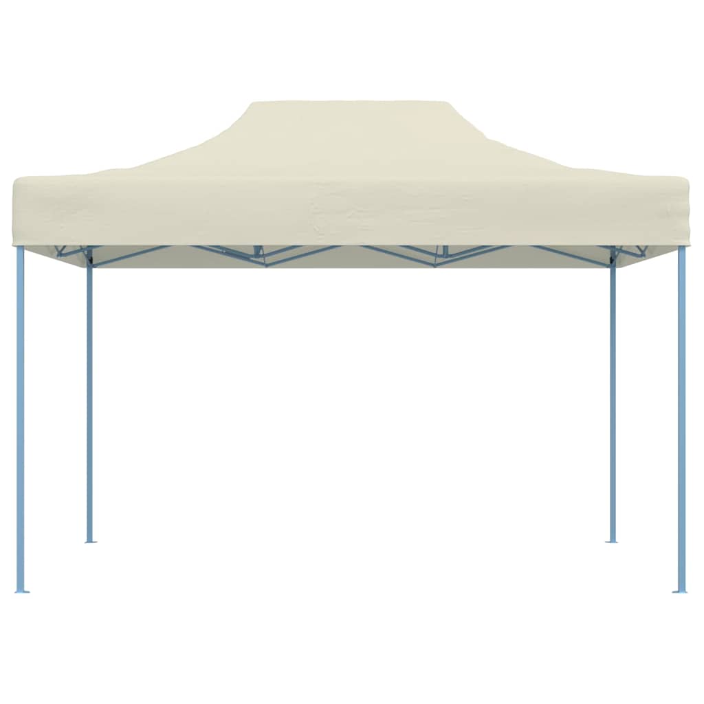 Partyzelt Faltbar Pop-Up Beige 410x279x315 cm