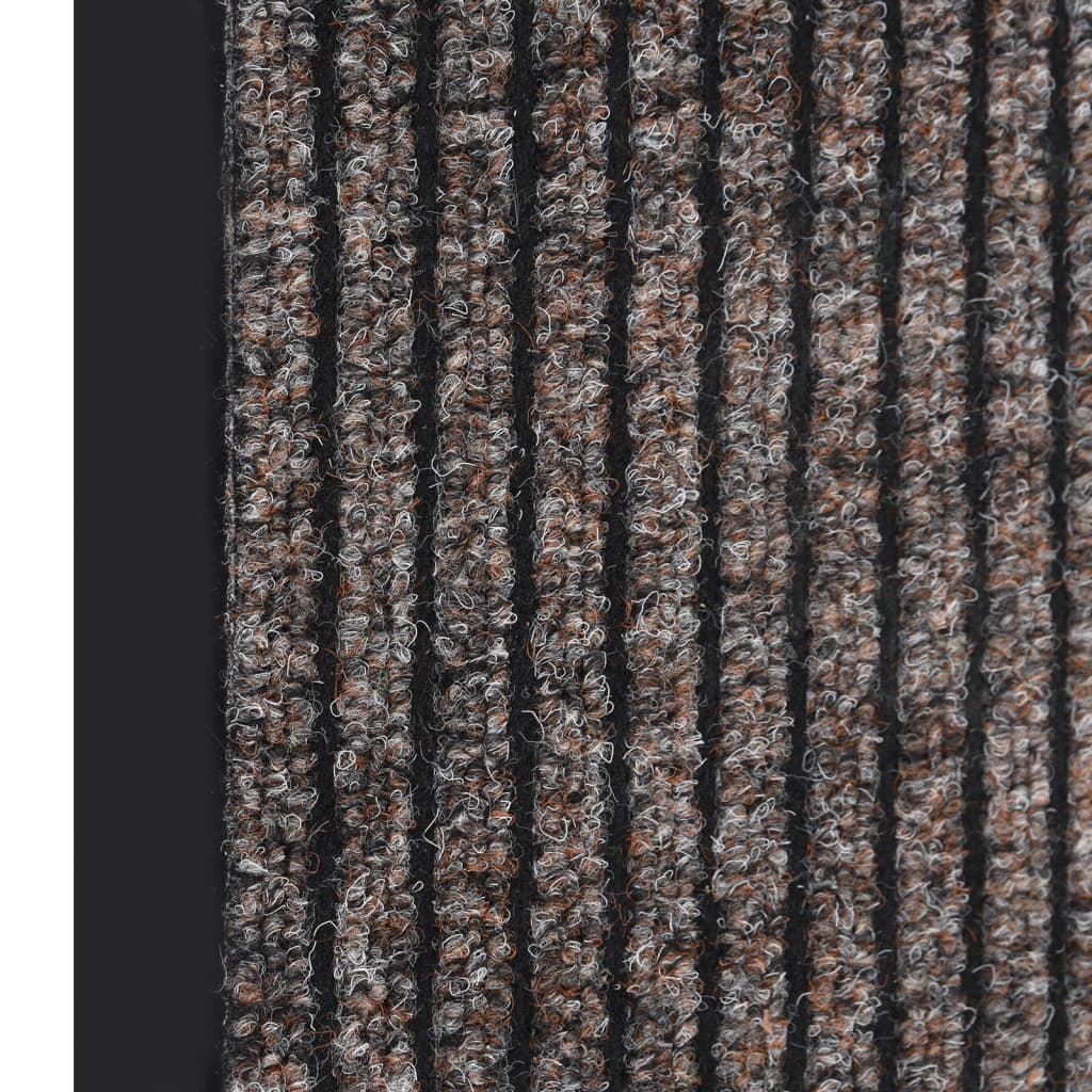 Fußmatte Gestreift Grau 60x80 cm