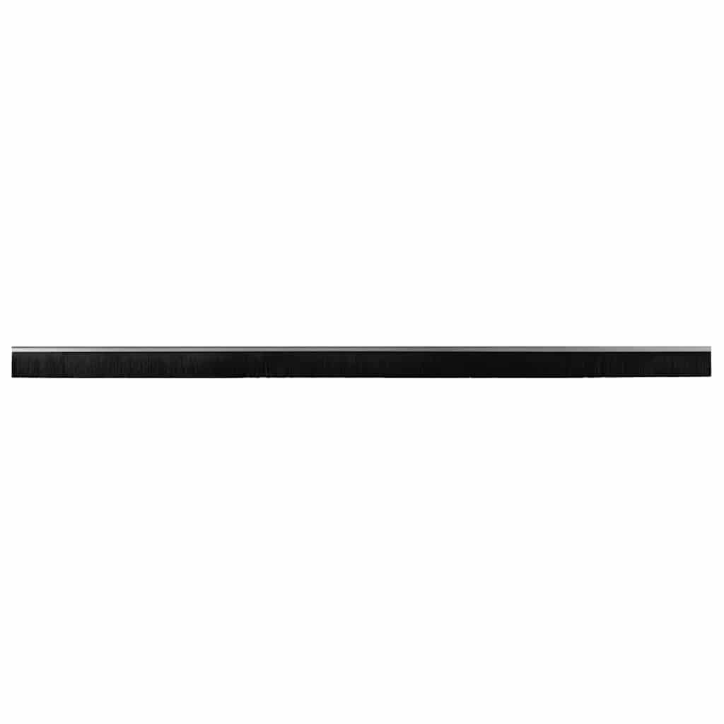 Aufsteck Türbürstendichtungen 2 pcs Braun 100 cm
