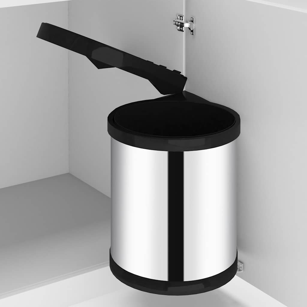 Küchen-Einbau-Mülleimer Edelstahl 8 L
