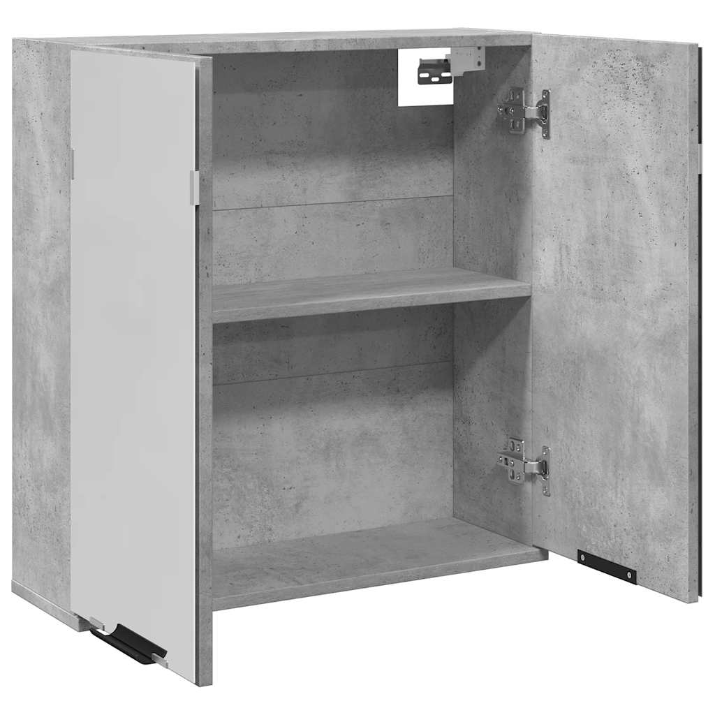 Bad-Spiegelschrank Weiß 64x20x67 cm