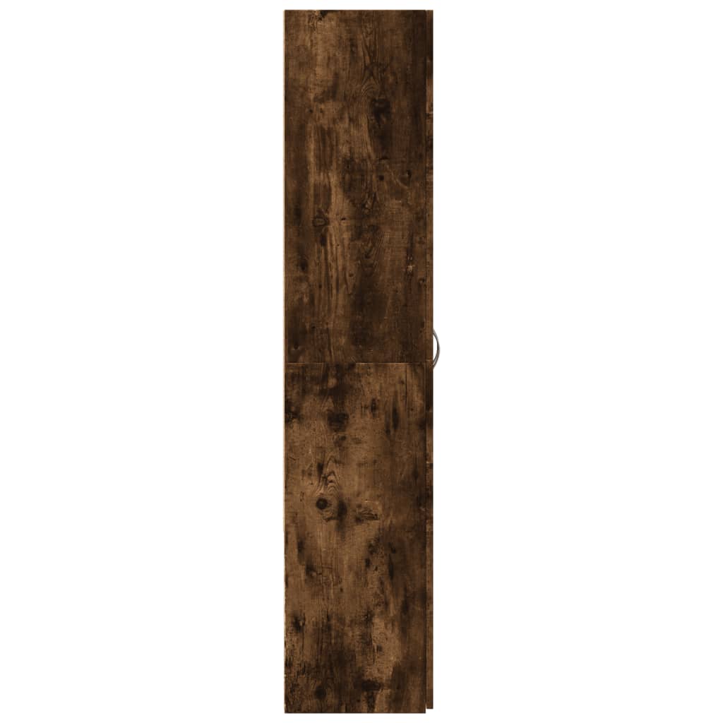 Aktenschrank Weiß 60x32x153 cm Holzwerkstoff
