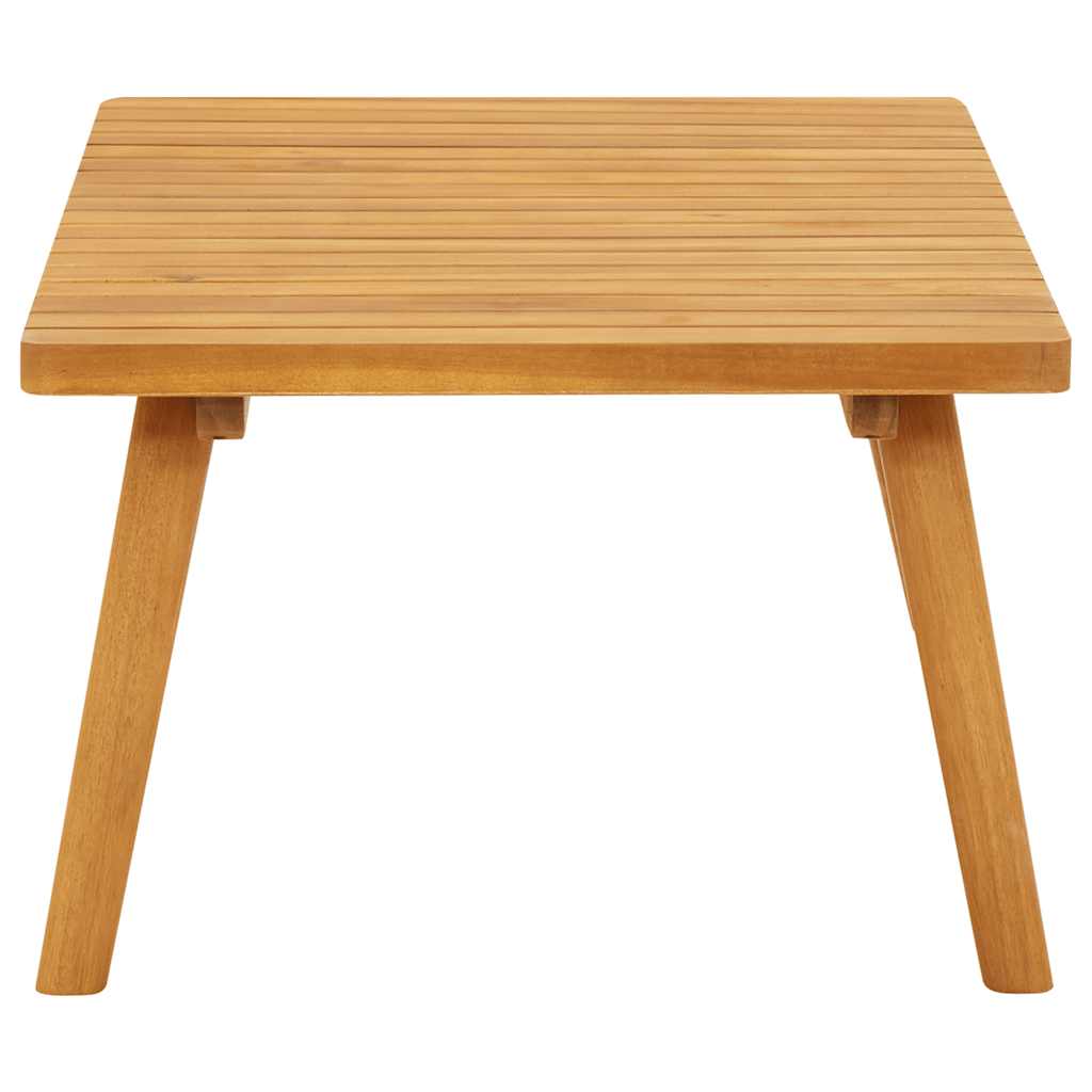 2-Sitzer-Gartensofa mit Kissen Massivholz Akazie
