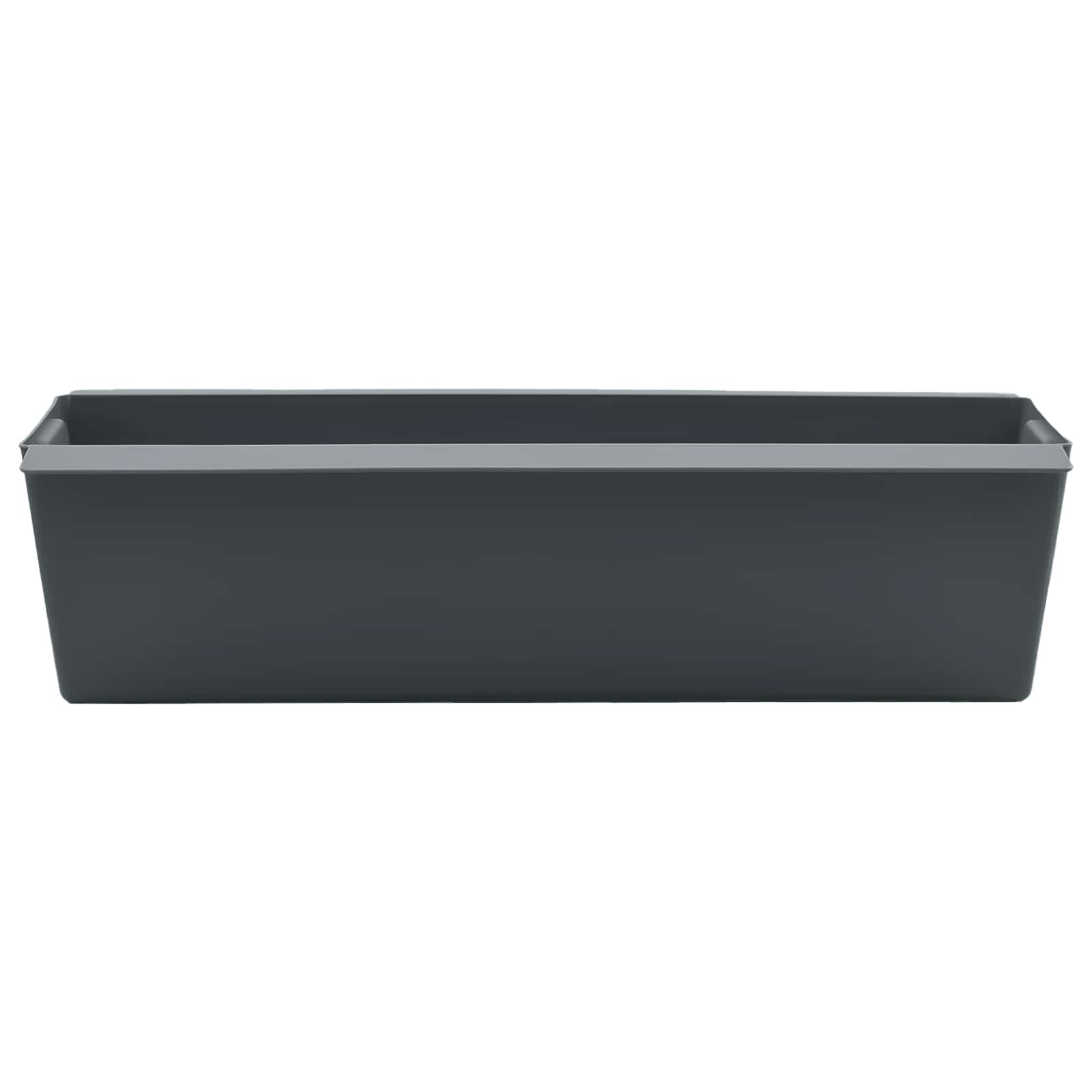 Pflanzkasten für Europaletten 12 Stk. Grau 36x13,5x9,5 cm PP
