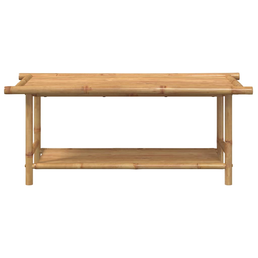 Couchtisch 45x45x45 cm Bambus