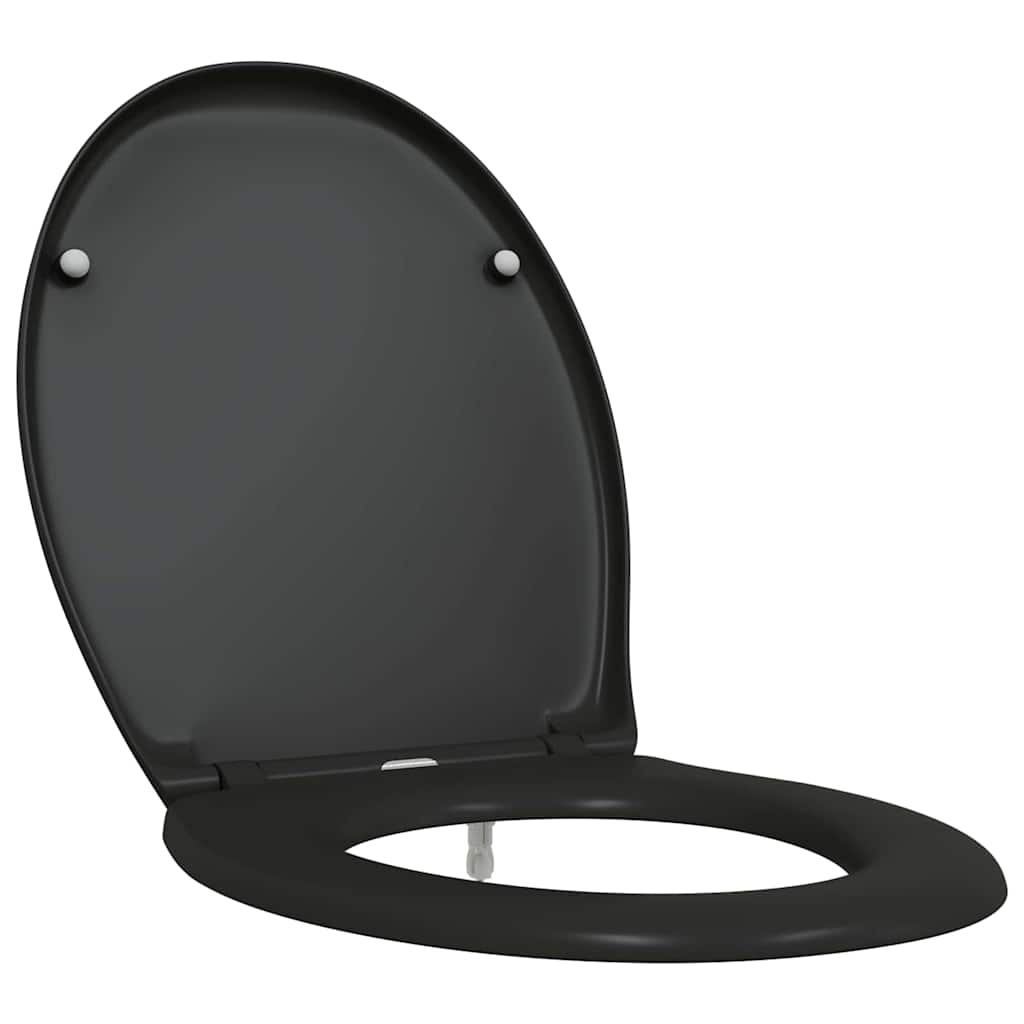 Toilettensitz Anthrazit 47 x 37 x 4 cm Duroplast