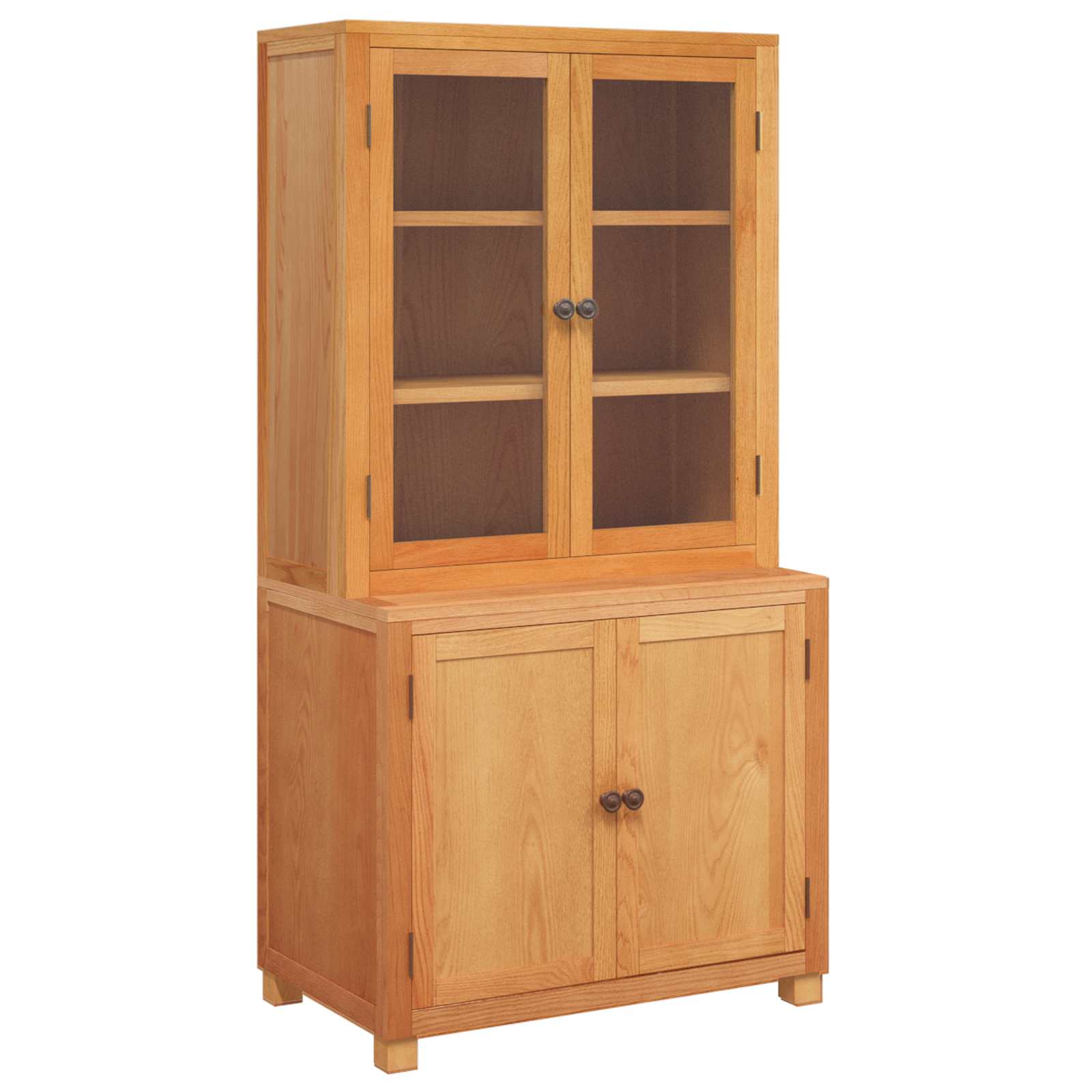 Aufbewahrungsmöbel-Set mit Tür 2 Stk. Braun 80 x 50 x 160 cm