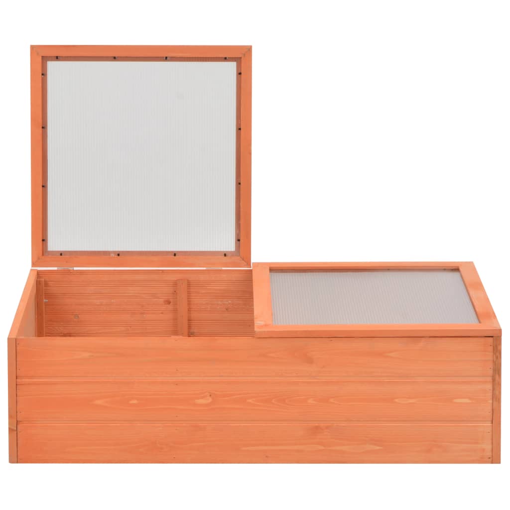 Frühbeet Holz 180x57x62 cm