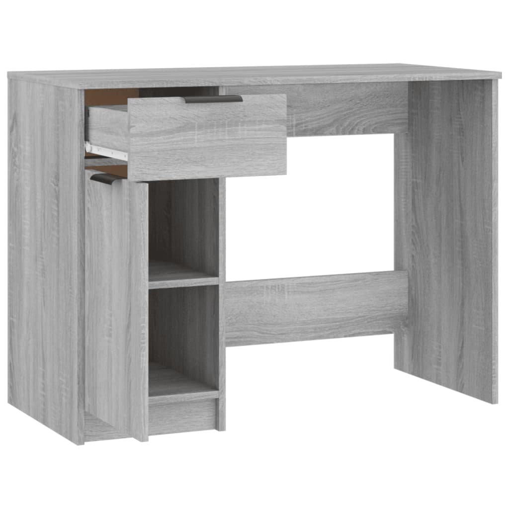 Schreibtisch Weiß 100x50x75 cm Holzwerkstoff