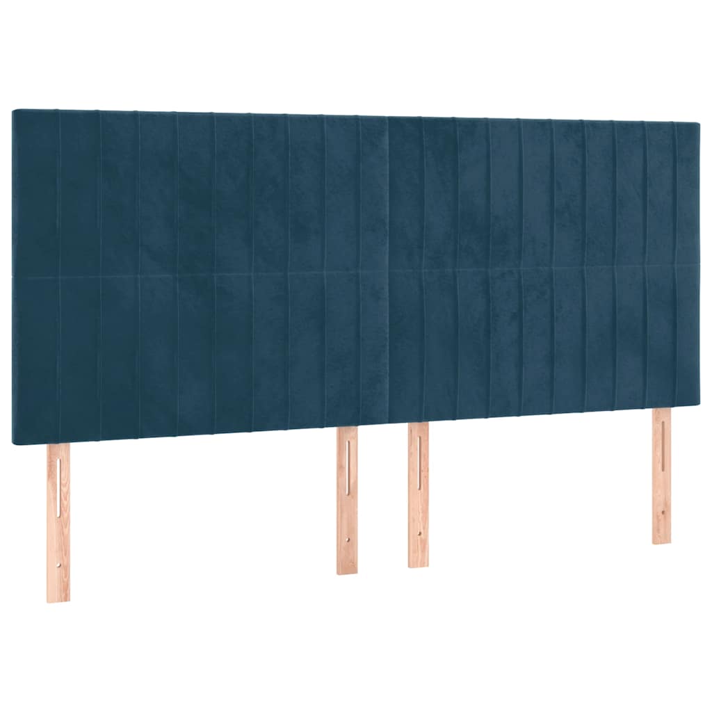 Kopfteil Hellgrau 80x5x118/128 cm Samt