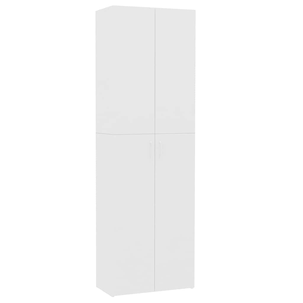 Aktenschrank Weiß 60x32x153 cm Holzwerkstoff