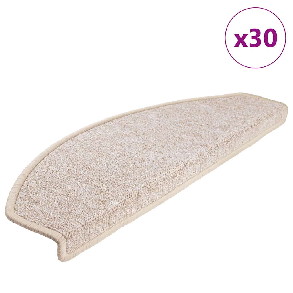 Stufenmatten 15 Stk. 56x17x3 cm Anthrazit Halbrund