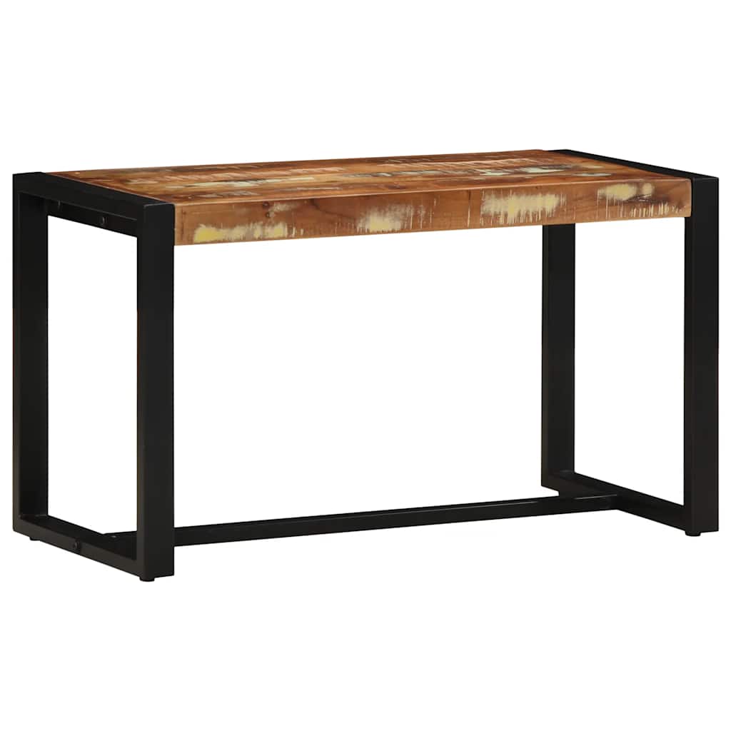 Bank Mehrfarbig 60x35x45 cm Massivholz Altholz