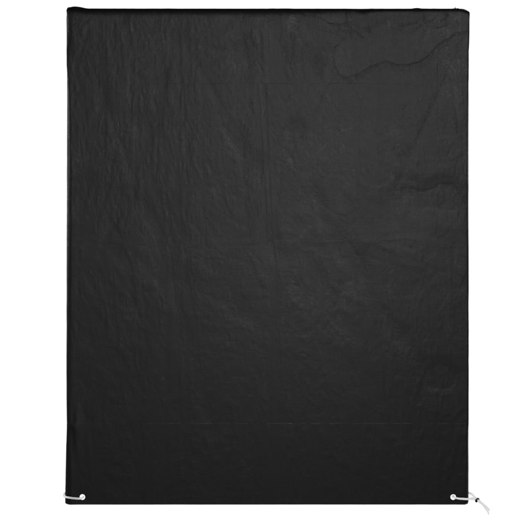 Hollywoodschaukel-Abdeckungen 2 Stk. 10 Ösen 255x145x170 cm
