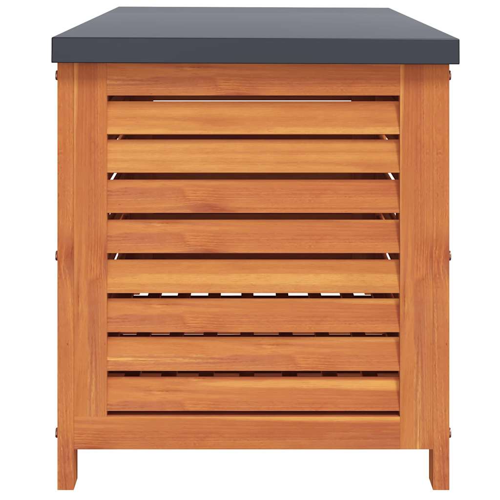 Gartenbox 60x50x55 cm Massivholz Eukalyptus