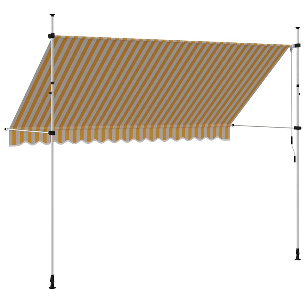 Einziehbare Markise Handbetrieben 150 cm Anthrazit