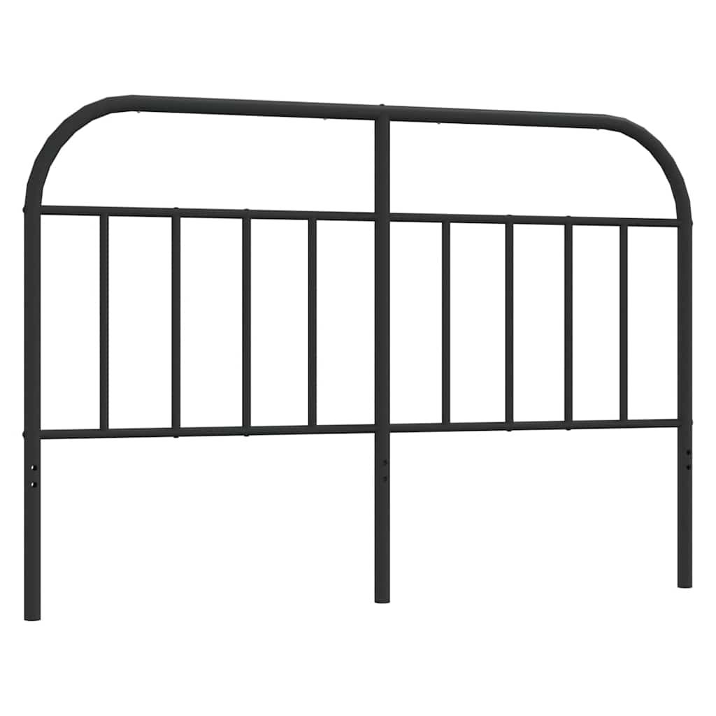 Ersatz-Kopfteil Metall Schwarz 75 cm