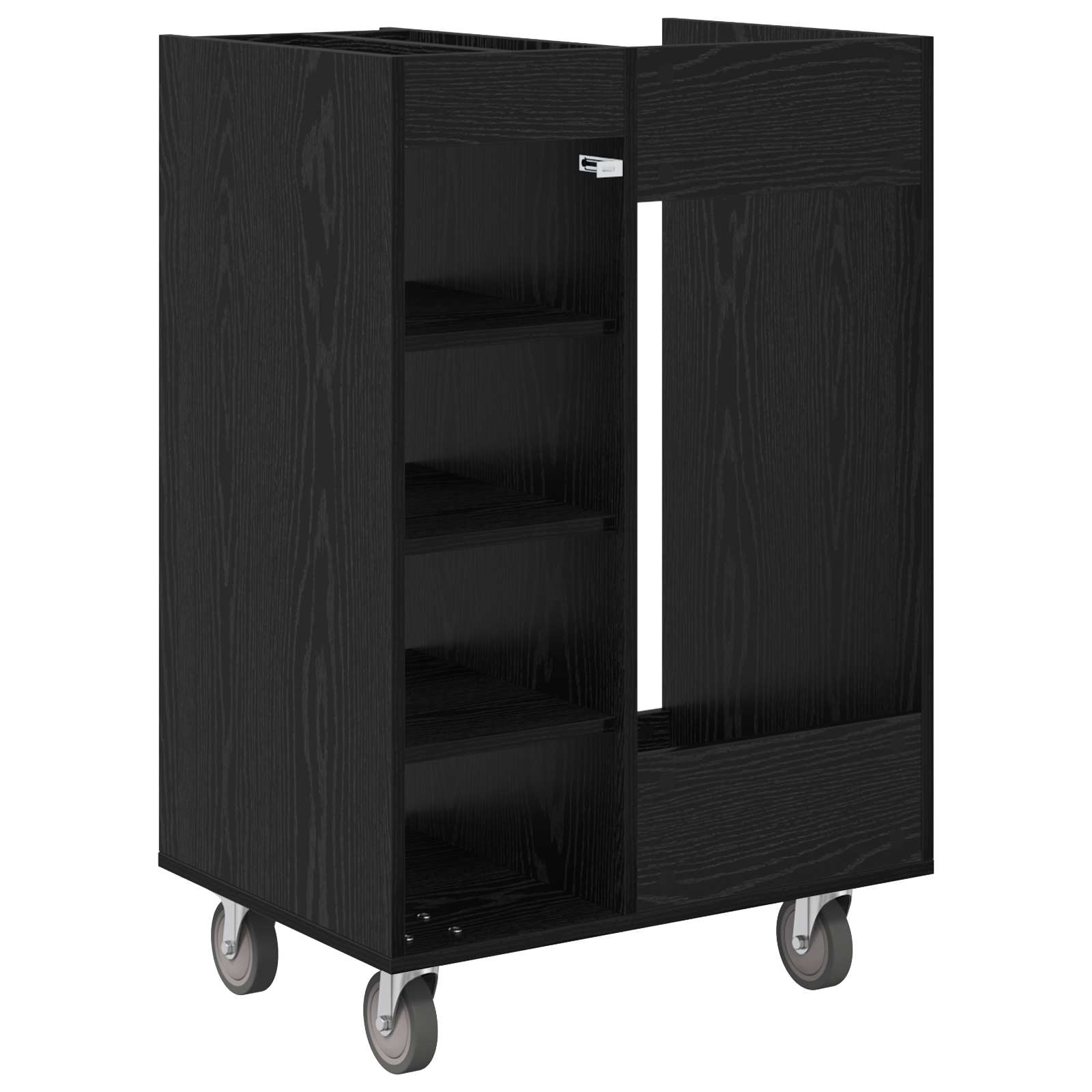 Golf Schrank Mit Rad Uni Weiß 65 x 45 x 98 cm