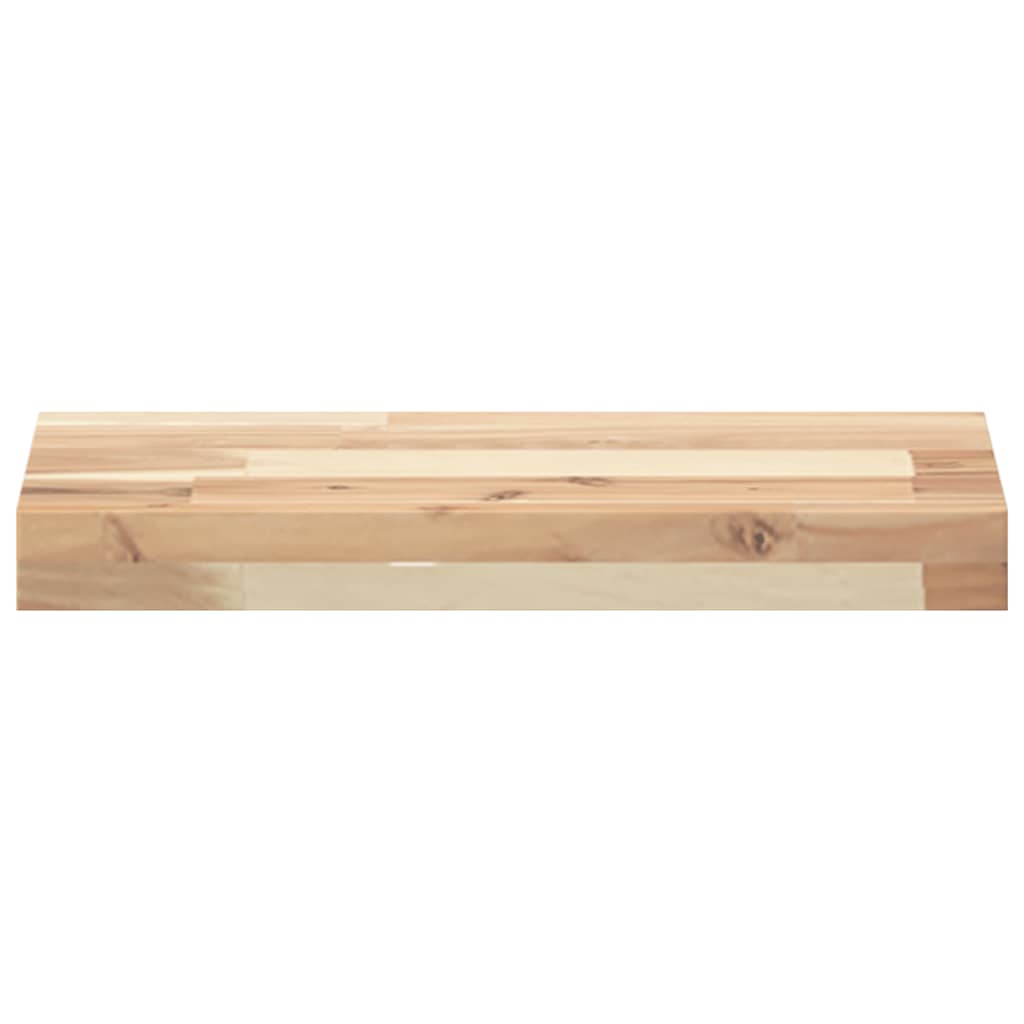 Tischplatte 40x20x2 cm Rechteckig Massivholz Akazie