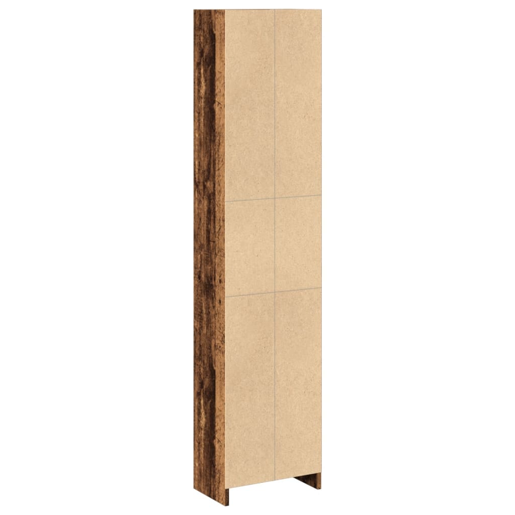 Bücherregal Weiß 40x24x75 cm Holzwerkstoff