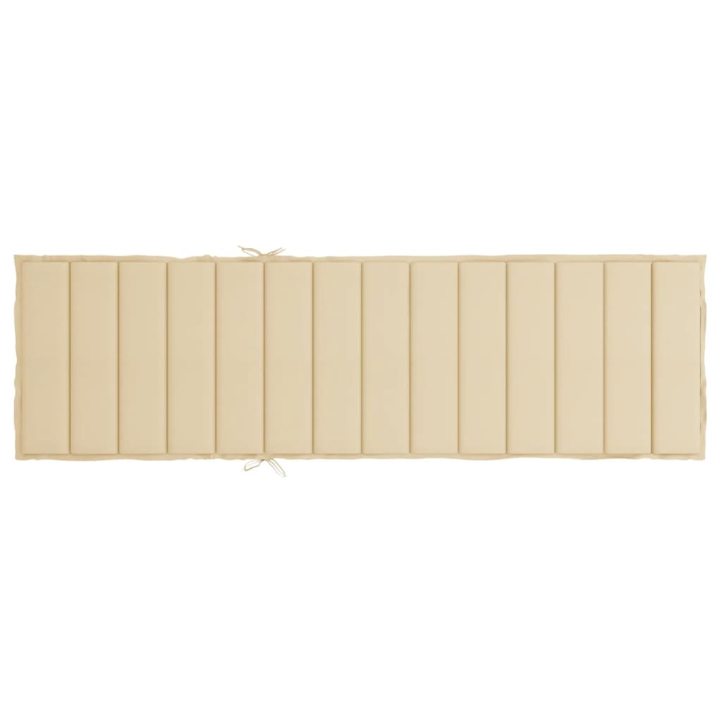 Liege-Kissen Blatt Blattmuster 200 x 70 x 3 cm Oxford-Stoff