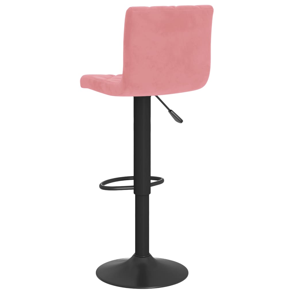 Barhocker 2 Stk. Creme Samt