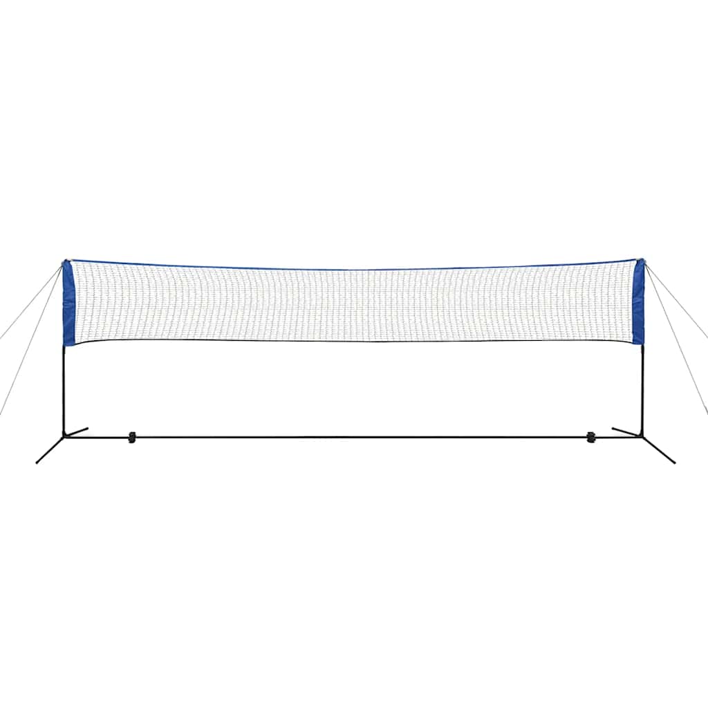 Badmintonnetz-Set mit Federbällen 300 x 155 cm