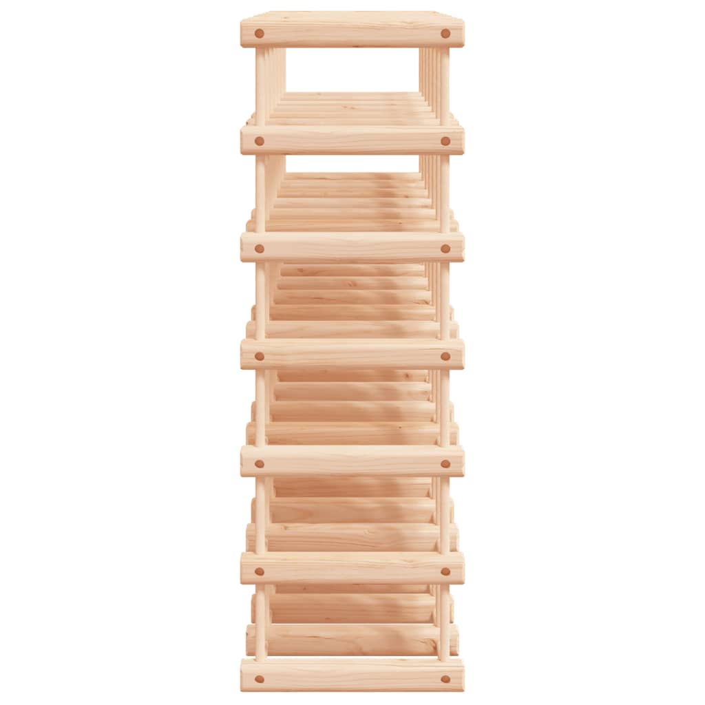 Weinregal für 20 Flaschen 46,5x23x46,5 cm Massivholz Kiefer