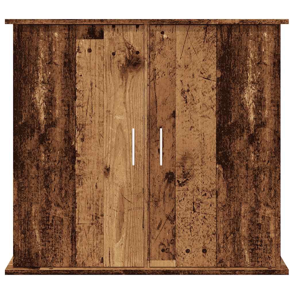Aquariumständer Weiß 81x36x73 cm Holzwerkstoff