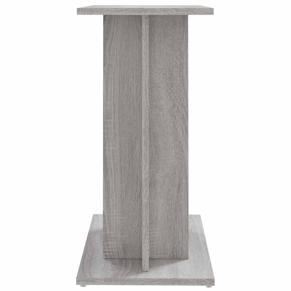 Aquariumständer Weiß 60x30x60 cm Holzwerkstoff