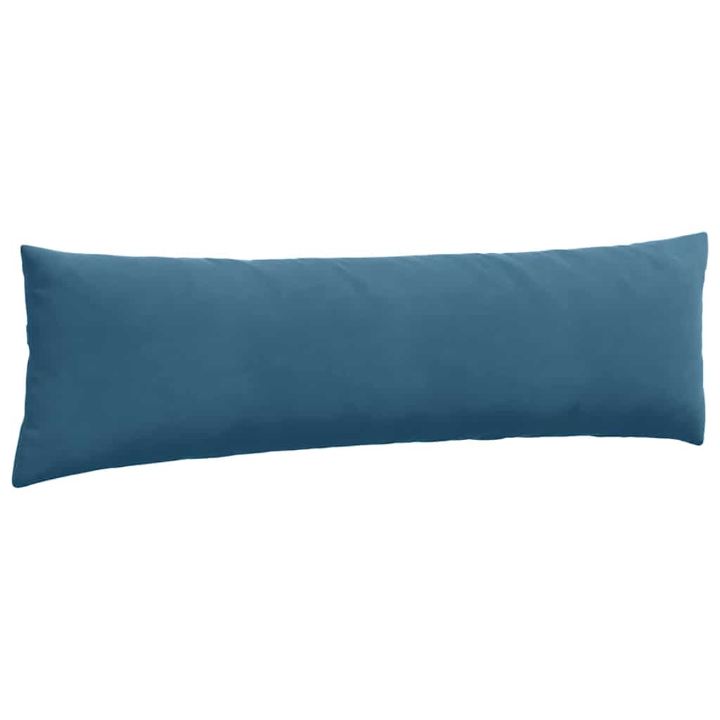 Sofakissen 2 Stück Blau 50 x 30 cm Cordstoff