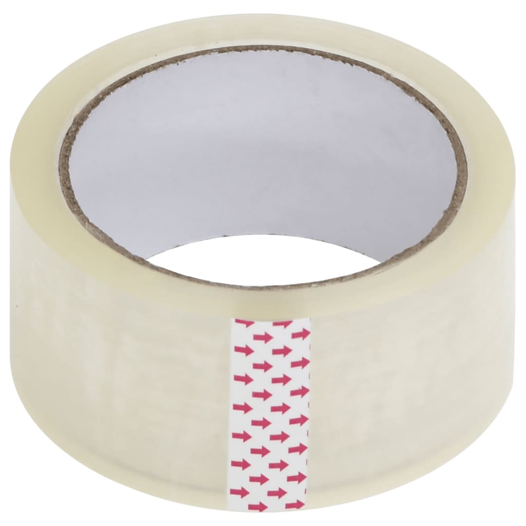 Paketklebeband 12 Stk. Transparent 48 mm x 66 m