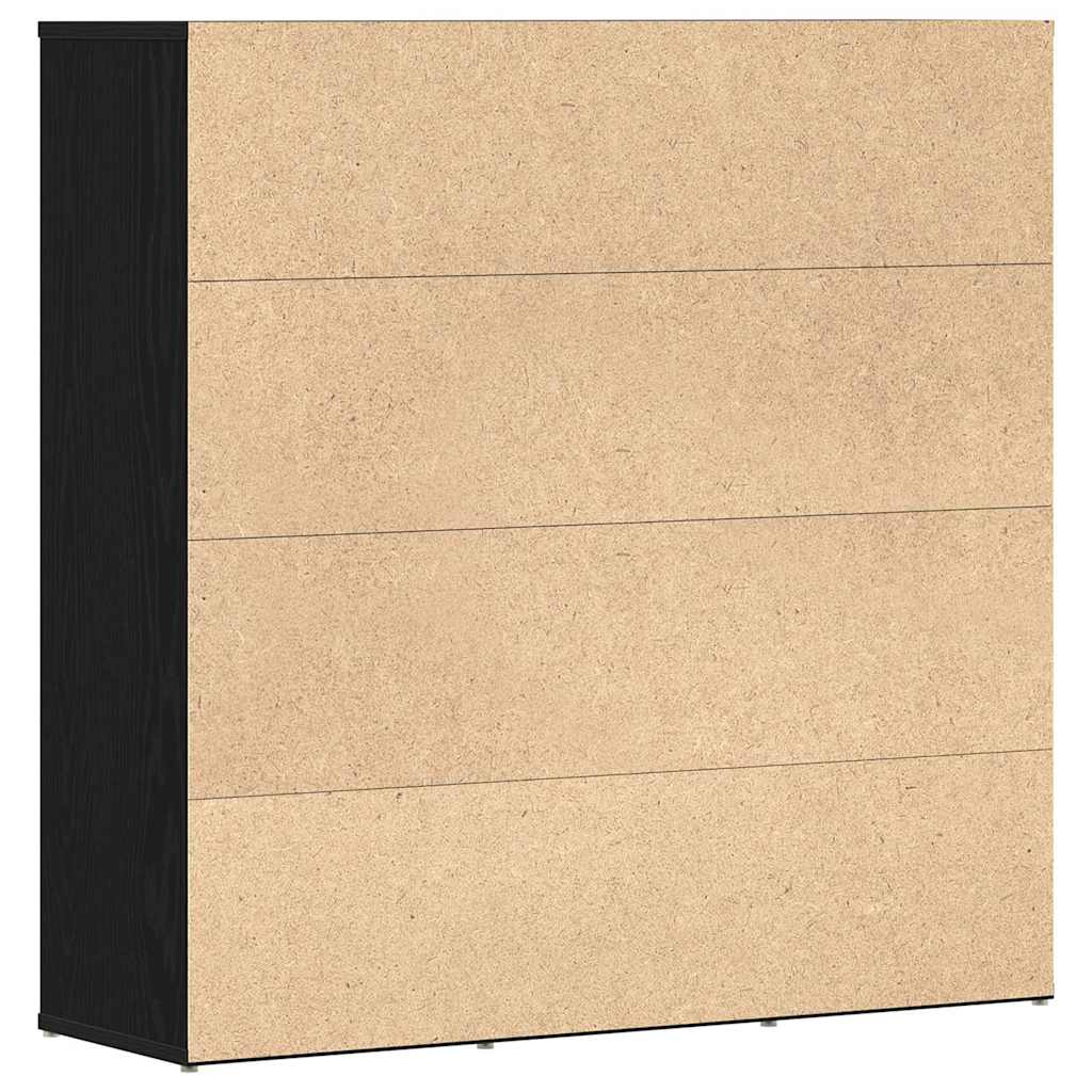 Bücherregal Weiß 90x30x90 cm Holzwerkstoff