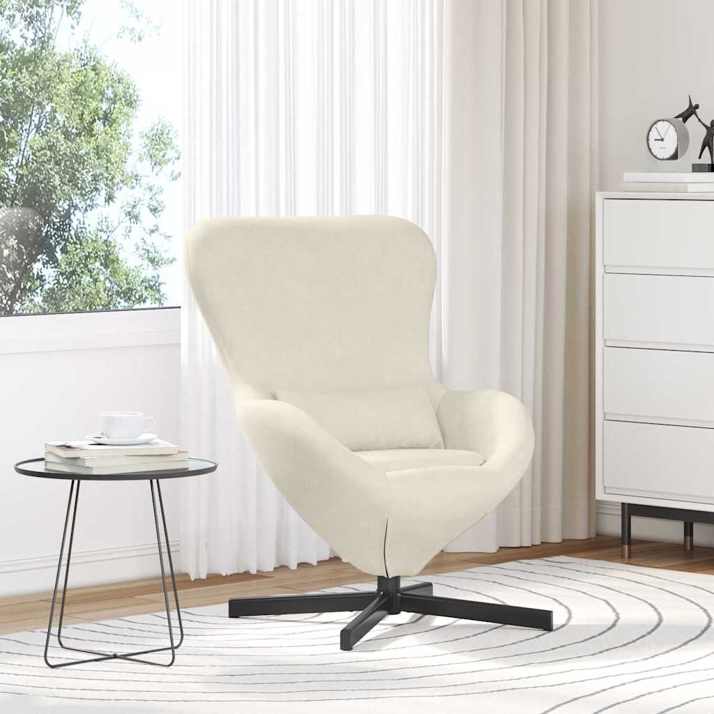 Eiersessel Blau 63 x 73 x 90 cm Samt